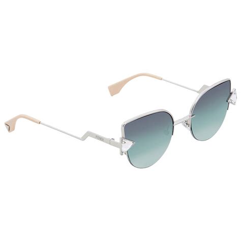 fendi ff 0242/s|Fendi Rainbow Mauve, Green and Transparent Gradi.